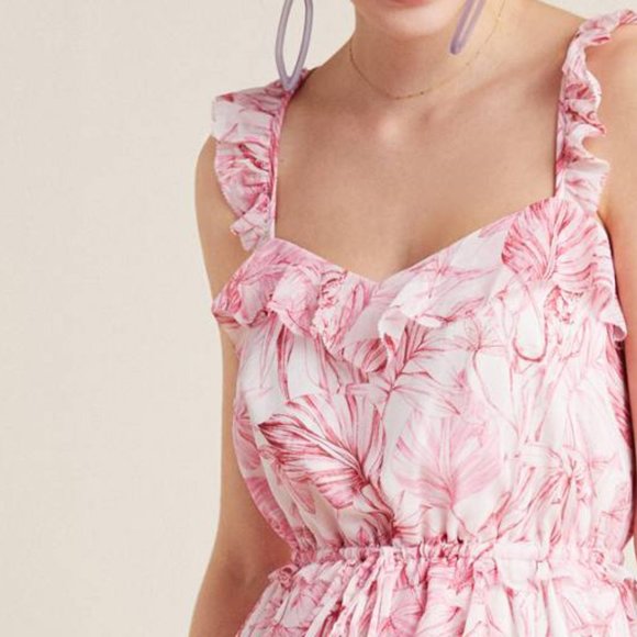 Anthro Gal Meets Glam Cheryl Ruffled Maxi Dress - Picture 7 of 15